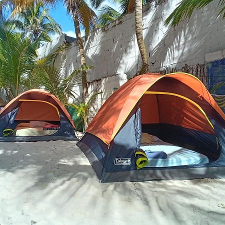 Chavez Eco Beach Camping And Cabanas Tulum Dış mekan fotoğraf