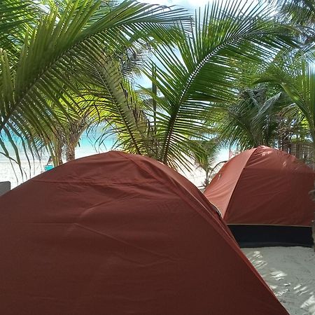 Chavez Eco Beach Camping And Cabanas Tulum Oda fotoğraf