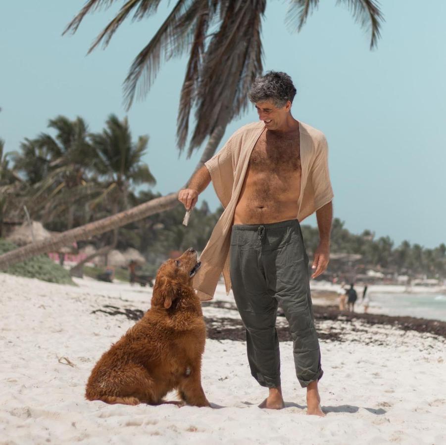 Chavez Eco Beach Camping And Cabanas Tulum Dış mekan fotoğraf