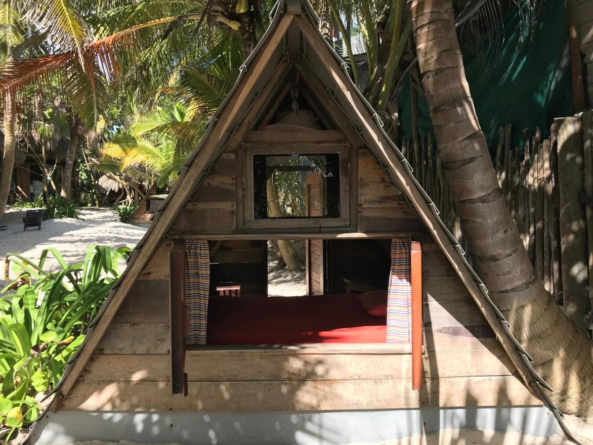 Chavez Eco Beach Camping And Cabanas Tulum Dış mekan fotoğraf