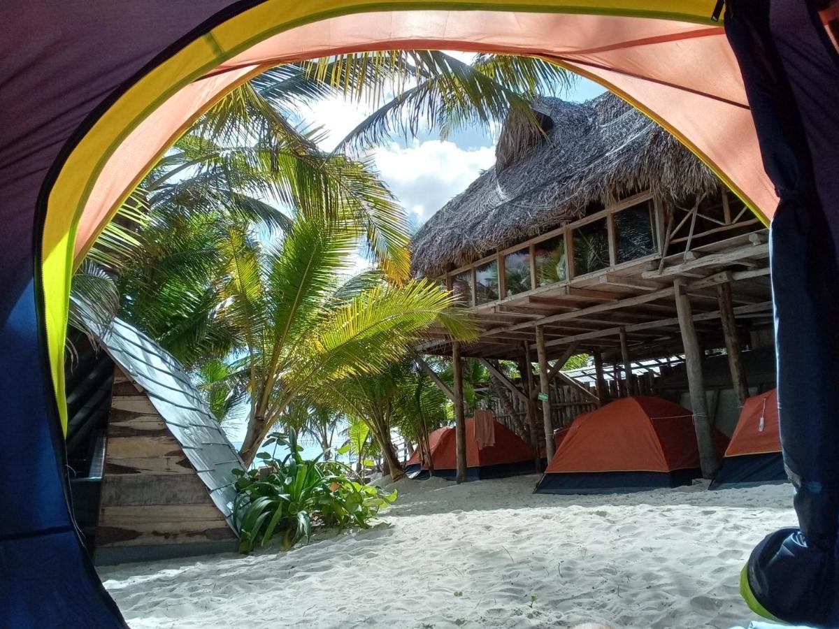Chavez Eco Beach Camping And Cabanas Tulum Dış mekan fotoğraf