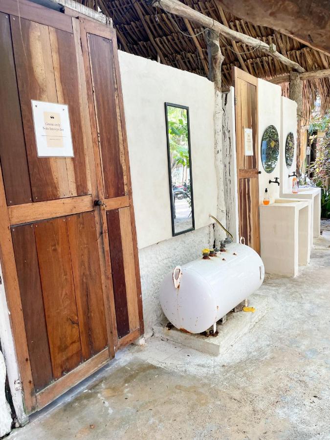 Chavez Eco Beach Camping And Cabanas Tulum Dış mekan fotoğraf