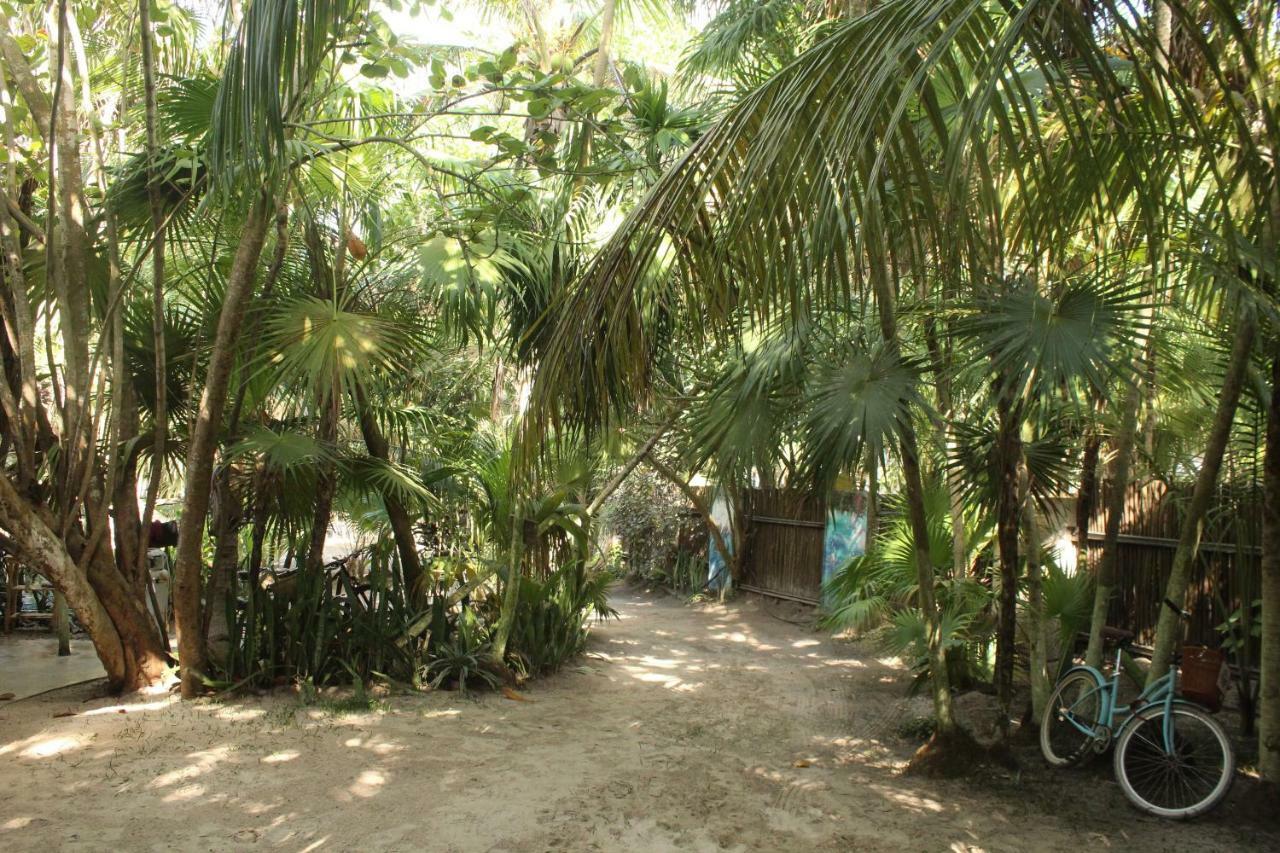Chavez Eco Beach Camping And Cabanas Tulum Dış mekan fotoğraf